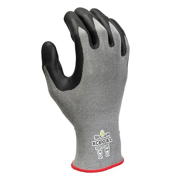 Cut Resistant Glove, Cut Level A4 ,Microporous Nitrile ,Rough ,S 1 PR