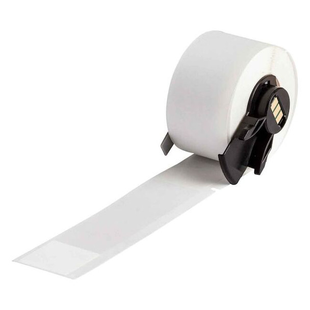 Brady Wraparound Label, White, Vinyl, 1 in W M6-23-427