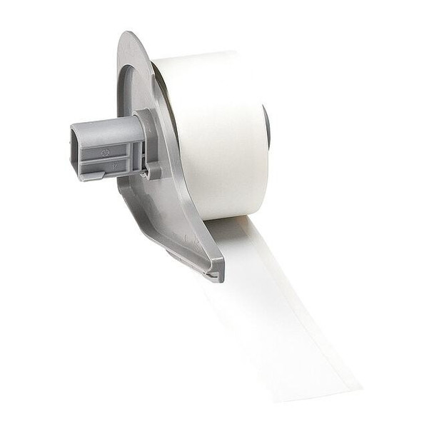 Brady Continuous Label Stock, White, Gloss, 1 in W M7C-1000-595-WT