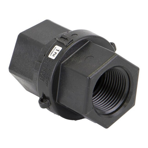 Banjo Check Valve,3.15625 in Overall L CV100