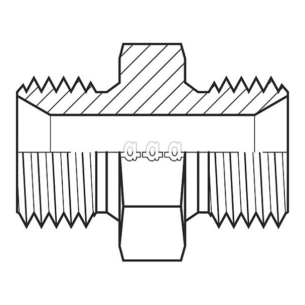 Adaptall Hose Adapter,1/4",BSPP,1/8",BSPP 9000-0402