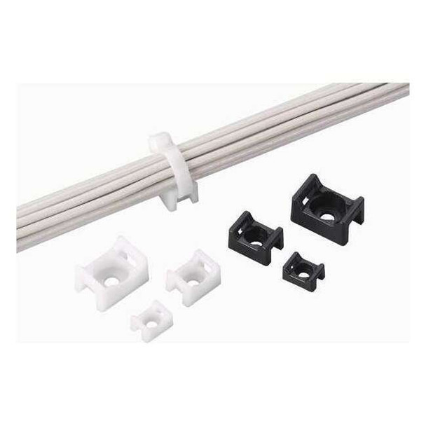 Panduit Cable Tie Mount,Screw Applied,PK100 TM1S6-C