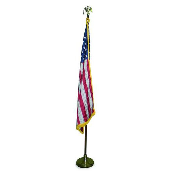 Annin Flagmakers US Flag Set,indoor,4x6 Ft 31500