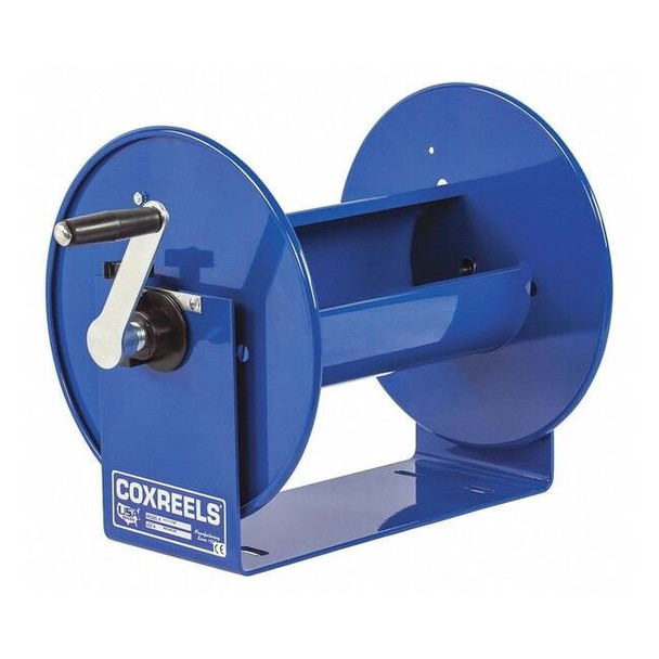 Coxreels Hand Crank Hose Reel,100 ft,3/"4 ID,Blue 117-5-100