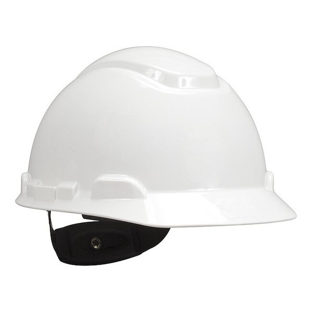 Hard Hat, HDPE, Pressure Diffusion Ratchet Suspension, Type 1, Class C, White