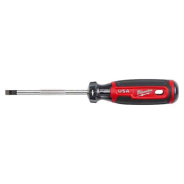 Milwaukee Tool 4 in. No 1 ECX Cushion Grip Screwdriver (Made in USA) MT215