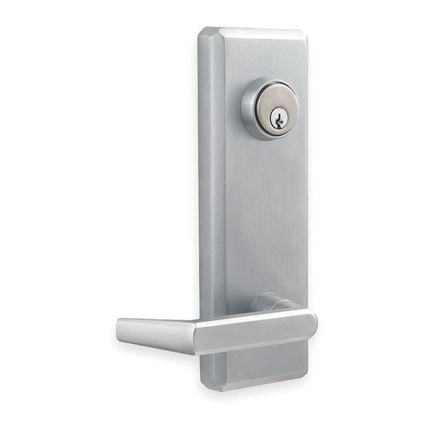 Dormakaba Lever,Lever Escutcheon w/Lock,Heavy Duty QET160E626SCKD