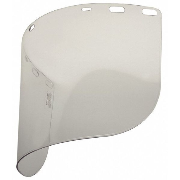 Paulson Faceshield,High Temp,Clear,Poly,15" IM9-L6F