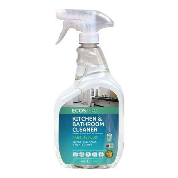Ecos Pro Kitchen and Bathroom Cleaner,Gray,32 oz PL9746/6
