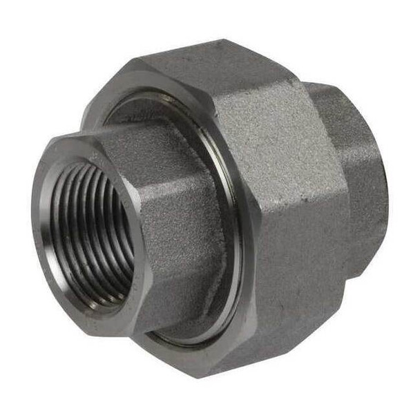 Manufacturer Varies StainlessSteel,Union,3/8"NPTx3/8"NPT 2UA96