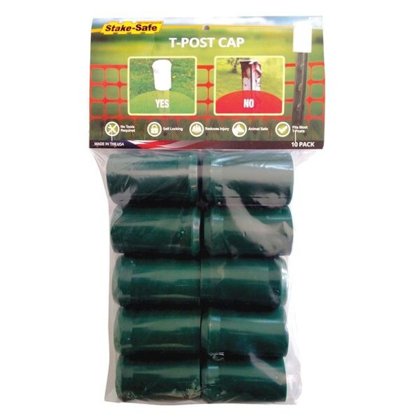 Manufacturer Varies Post Cap,Green,2" dia.,PK10 1007G