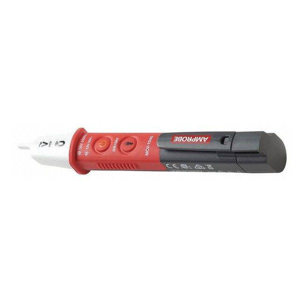 Voltage Detector, 12 to 1000V AC, 6 1/8 in Length, Audible, Visual Indication