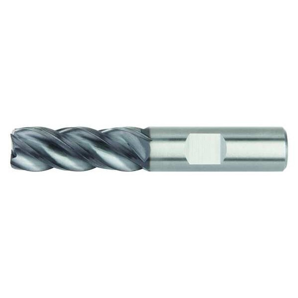 Widia End Mill,AlTiN,0.5000 in Millng Dia,4V05 4V0513005SW
