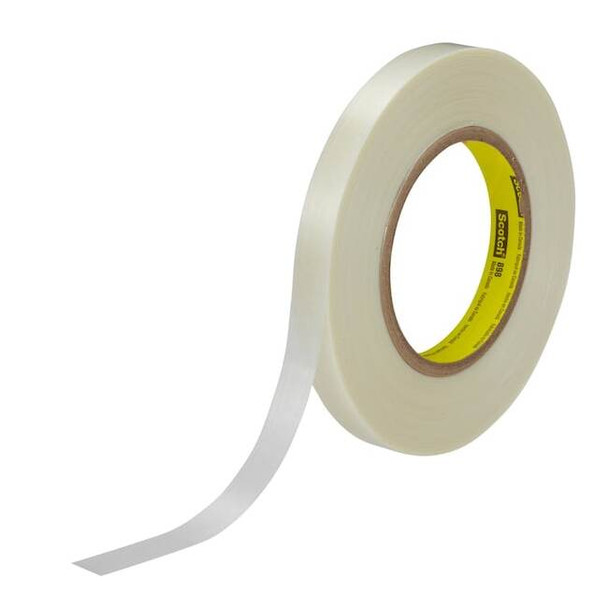 Scotch Strapping Tape, 6.6 mil, Clear 898