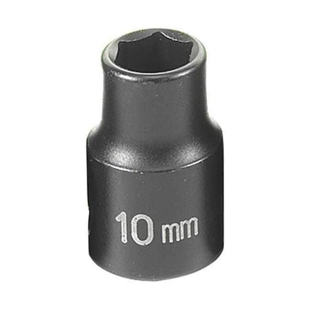 3/8" Drive Impact Socket Chrome plated, 10mm,3/8"D,Impact,6pt.