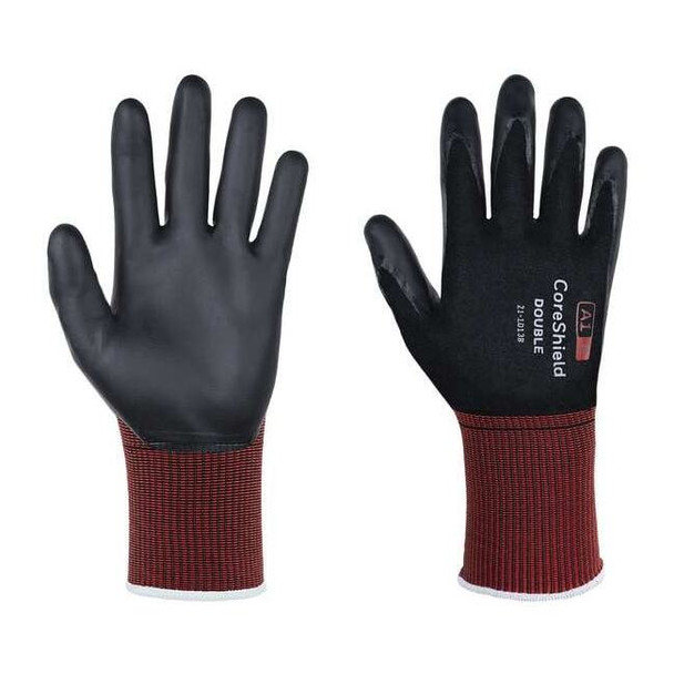 Coated Gloves, Cut Level A1 ,Microfoam ,Smooth ,XL (10) 1 PR