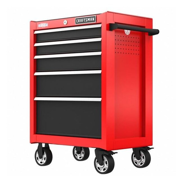 S2000 Open Tool Chest, 6 Drawer, Red, Steel, 40-1/2 in W x 16 in D x 24-1/2 in H