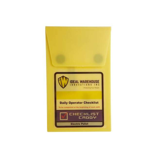 Ideal Warehouse Innovations Replacement Checklist Book,1 3/8" W,PK5 70-1073-CP
