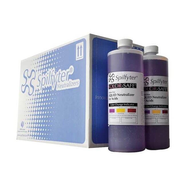 Spilfyter Acid Neutralizer,31 lb,Purple,PK12 410001
