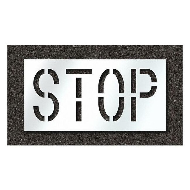 Rae Pavement Stencil,Stop, STL-108-71803 STL-108-71803