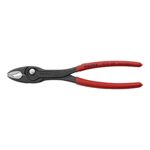 Knipex TwinGrip Pliers,Slip Joint,200 mm L 82 01 200