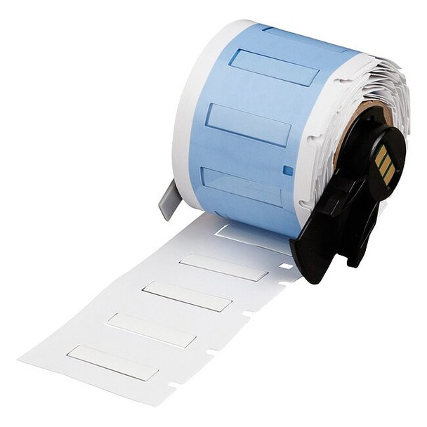 Brady Sleeve Label, White, Polyolefin, 1 in W M6-125-1-342-WT