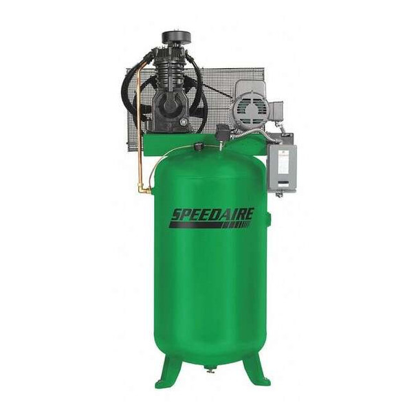 Speedaire Elec. Air Compressor,2 Stage,5HP,16.6CFM 35WC42