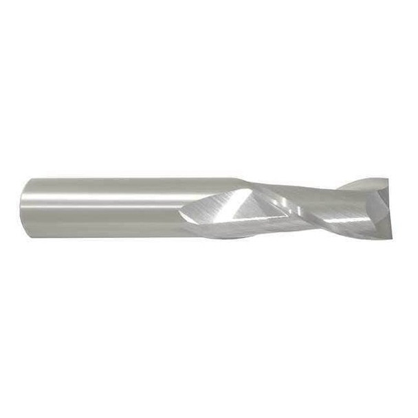 Manufacturer Varies Carbide End Mill, 1/2In, 2FL, Single, 3In 204-001200