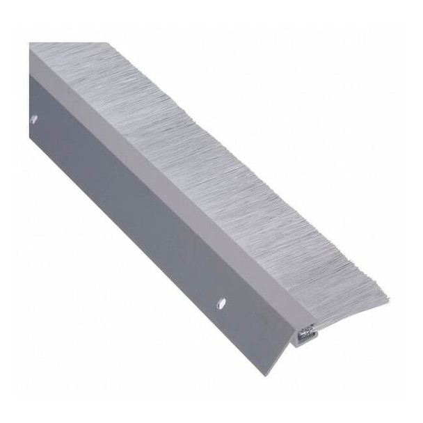 National Guard Door Weatherstripping,Silver,8 ft L H623A-96"