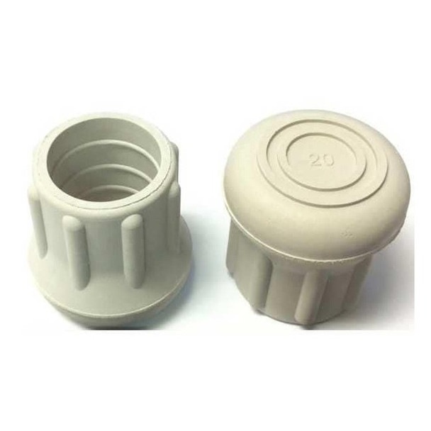 Manufacturer Varies Protective Leg Tip, SlipOn, Rd, 31/32", PK25 LTB 20G