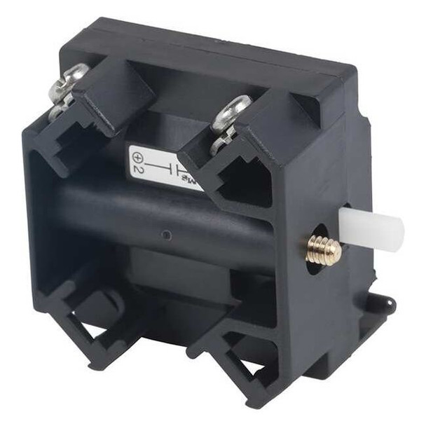 Schneider Electric Contact Block, Black, 1NC, 30 mm 9001KA53