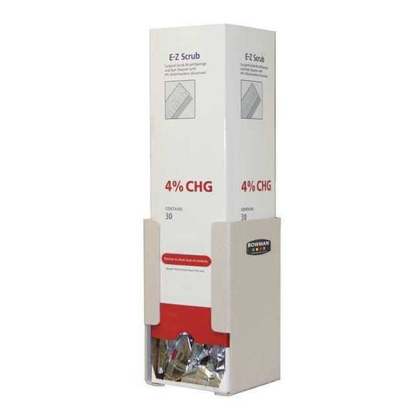 Bowman Dispensers Scrub Brush Dispenser,Beige,5-29/64" D CL007-0212