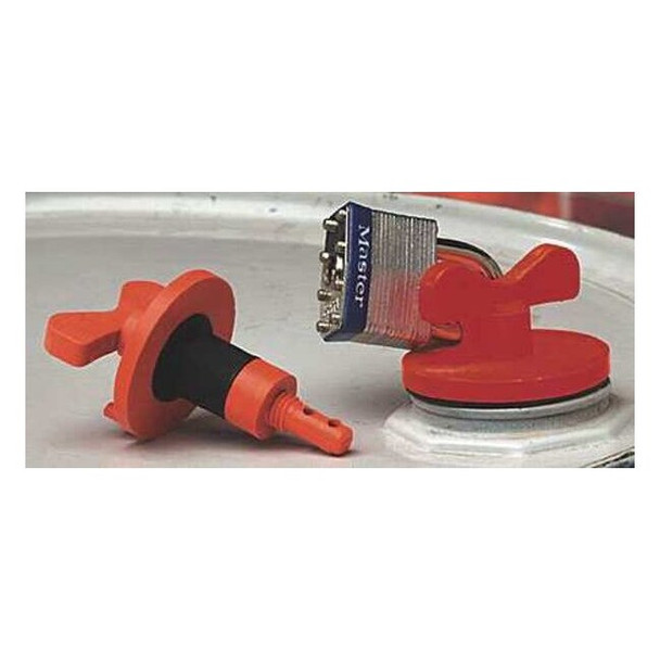 Manufacturer Varies Drum Lock,Black; Red,Nylon,Geolast PNL75