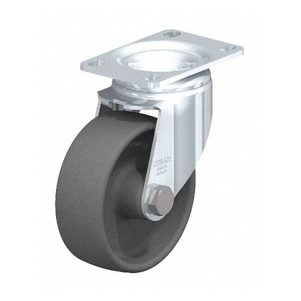 Manufacturer Varies Plate Caster,400 lb. Ld Rating,Swivel L-POG 100G-12