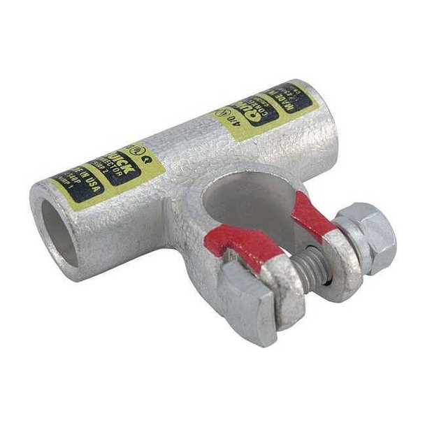 Fusion Battery Terminal Flag,4/0 ga.,Yllw,Pos 4340P