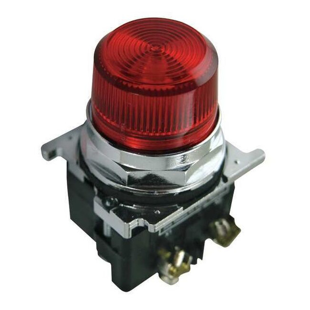 Eaton Cutler-Hammer Pilot Light,120VAC,Red 10250T197LRP2A