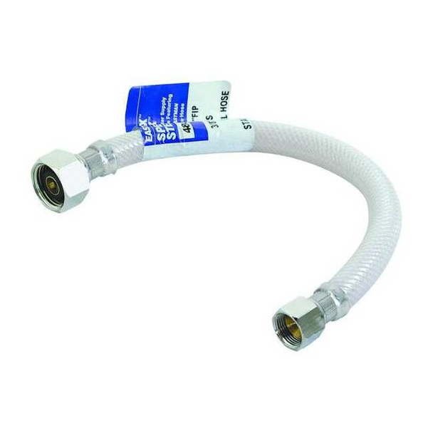 Manufacturer Varies Supply Line,1/2" Outlet,3/8" Inlet Size 48723