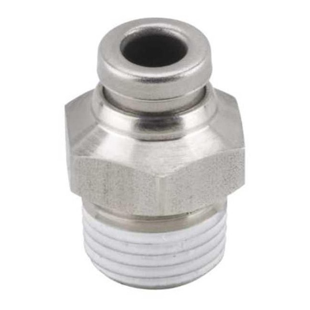 Smc 1/8" x 5/32" Tube x MNPT SS Male Adapter KQG2H03-N01S