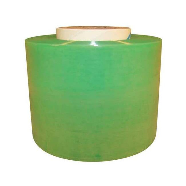 Stretch Wrap, 3" W x 1000 ft. L, 80 ga, Cast Style, Light Green, Standard Duty