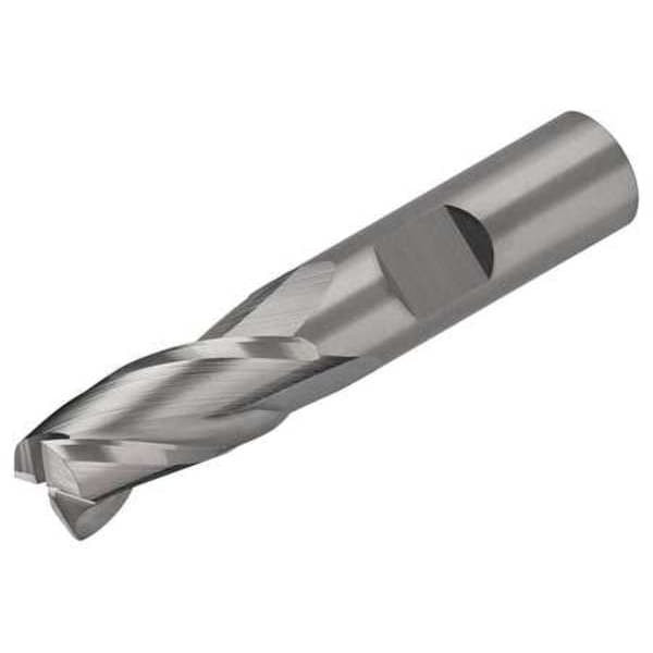 Micro 100 Carbide End Mill,Dia 3/8 In,Cut L 7/8 In EMS-375-4