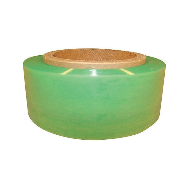 Stretch Wrap, 2" W x 1000 ft. L, 60 ga, Cast Style, Light Green, Light Duty