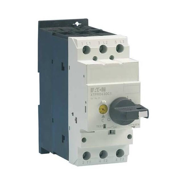 Eaton Manual Mtr Protector, 40A, Rotary, Frame D XTPR040DC1