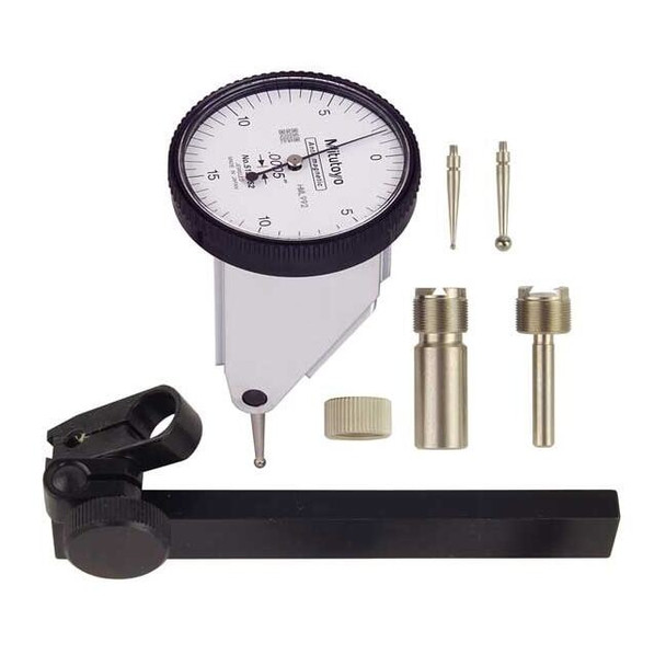 Mitutoyo Dial Test Indicator Set,Vert,0to0.030 In 513-452-10T
