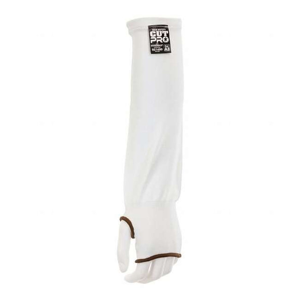 Mcr Safety KnitSleeves,Wht,Universal,HyperMax,PK10 921480
