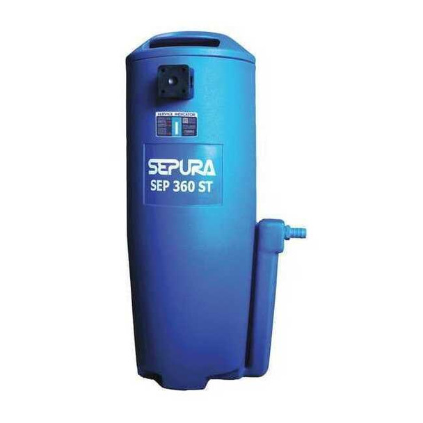 Nano Sepura Oil Water Separator,360 SCFM Max SEP360ST