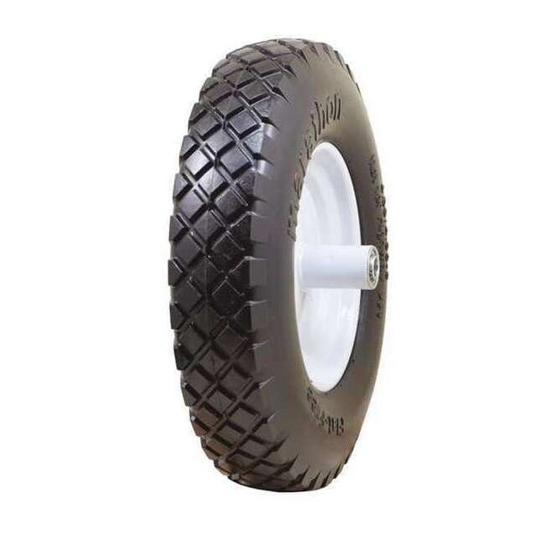 Manufacturer Varies FlatFree Wheel,15 1/2",375lb,4.80/4.00-8 53CM70