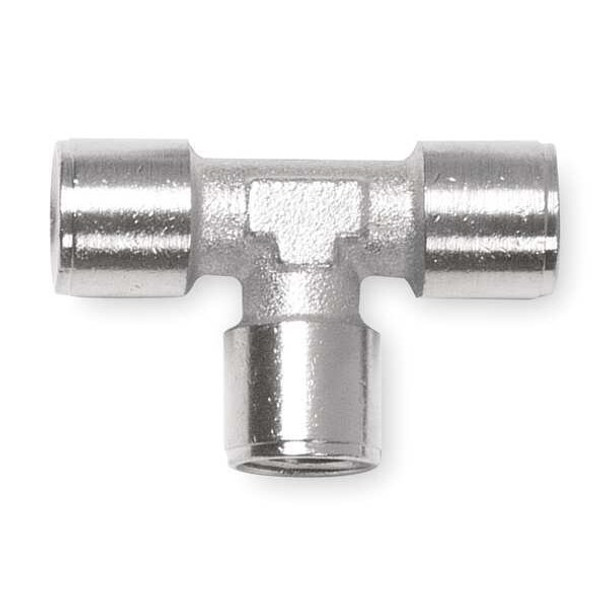 Tee Nickel Plated Brass Tee, 1/8 in Female NPT X 1/8 in Female NPT