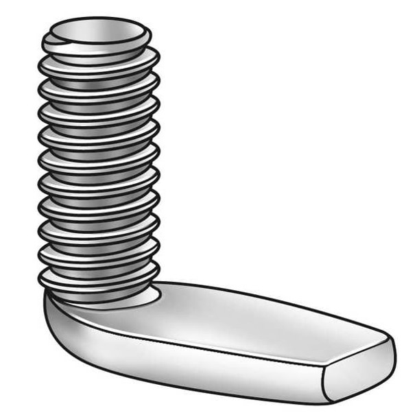 Manufacturer Varies Mnt Std,Pln, Crb Stl,#8-32,0.5025in,50PK 1LAP7