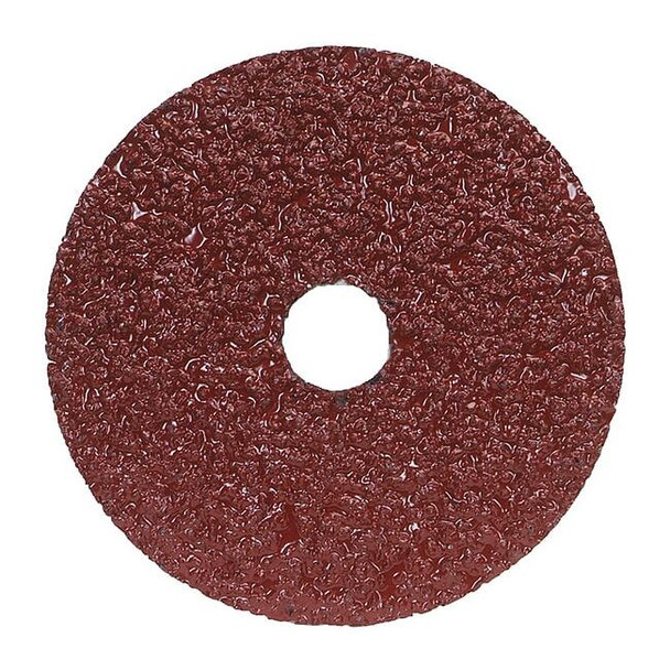 Norton Abrasives Fiber Disc, 5 in Dia, 7/8 in Arbor,PK25 66623357281