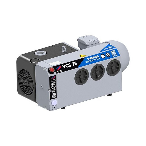Rietschle Thomas Vacuum Pump,3 HP,29.90 In. Hg,49.0 cfm VC-75